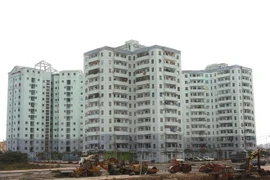 Một góc khu tái định cư Nam Trung Yên. (Ảnh: Tuấn Anh/TTXVN)