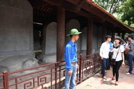 Tu bổ hệ thống 82 bia đá tiến sỹ tại Văn Miếu-Quốc Tử Giám