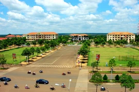 Một góc thị xã Đồng Xoài, Bình Phước. (Nguồn: chinhphu.vn)