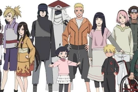 Poster phim "Naruto-The Last. (Ảnh: H.Minh/Vietnam+)