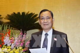 Bộ trưởng Bộ Nội vụ Nguyễn Thái Bình. (Ảnh: Nguyễn Dân/TTXVN)