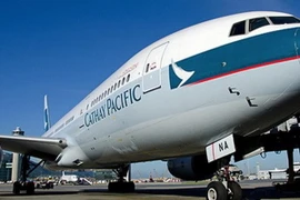 Một máy bay của hãng hàng không Cathay Pacific. (Nguồn: zz7.it)