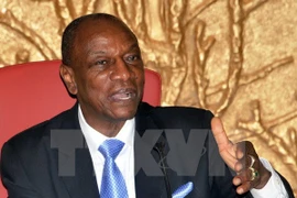 Tổng thống Alpha Conde. (Nguồn: AFP/TTXVN)