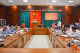 Quang cảnh phiên họp. (Ảnh: Hoài Thu/TTXVN)