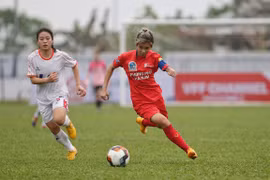 Trận khai mạc giữa U19 nữ Phong Phú Hà Nam và U19 nữ Sơn La diễn ra lúc 16h15. (Nguồn: Vff.org.vn)