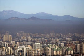 Thủ đô Santiago, Chile. (Ảnh: AFP/TTXVN)