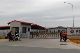 Công ty TNHH Điện tử POYUN Việt Nam. (Ảnh: Mạnh Tú/TTXVN)
