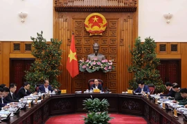 Thủ tướng Nguyễn Xuân Phúc phát biểu. (Ảnh: Thống Nhất/TTXVN)