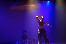 Một hoạt cảnh trong 'Nón.' (Ảnh: L'Espace)