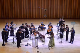 Một tiết mục trong đêm nhạc Johann Sebastian Bach thuộc liên hoan âm nhạc Vietnam Connection 2016 (Ảnh: Ban tổ chức)
