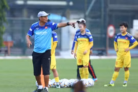 Huấn luyện viên Mai Đức Chung thừa nhận Thái Lan là đối thủ lớn nhất của Việt Nam. (Ảnh: Nguyên An/Vietnam+)
