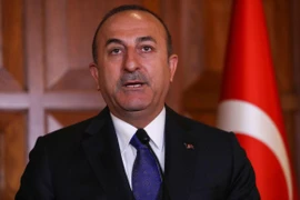 Ngoại trưởng Thổ Nhĩ Kỳ Mevlut Cavusoglu. (Ảnh: AFP/Getty)