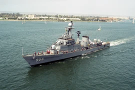 Một tàu khinh hạm lớp Ulsan của Hàn Quốc. (Ảnh minh họa: Wikipedia)