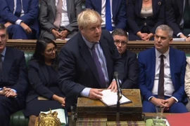 Thủ tướng Anh Boris Johnson. (Ảnh: THX/TTXVN) 