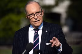 Cố vấn kinh tế hàng đầu của Nhà Trắng Larry Kudlow.(Ảnh: AFP/TTXVN)