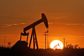 Một mỏ dầu ở Texas, Mỹ. (Ảnh: AP)