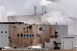 Một khu mỏ kali carbonate tại Saskatoon. (Ảnh: Saskatoon StarPhoenix/TTXVN) 