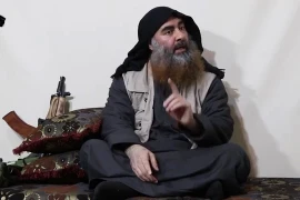 Trùm khủng bố IS Abu Bakr Al-Baghdadi. (Ảnh: AFP/TTXVN)