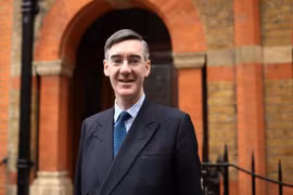 Lãnh đạo Hạ viện Anh Jacob Rees-Mogg. (Ảnh: CNN)