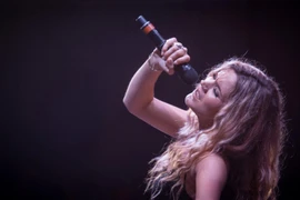 Joss Stone tại Monsoon Music Festival 2015 diễn ra ở Hà Nội. (Ảnh: Facebook)