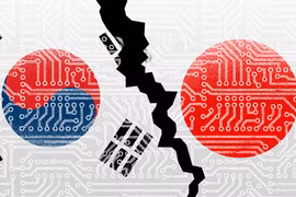 Căng thẳng thương mại Nhật-Hàn có thể tiếp tục leo thang. (Ảnh: Nikkei)