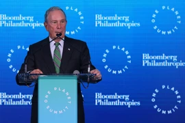 Tỷ phú Micheal Bloomberg. (Ảnh: AFP/TTXVN)