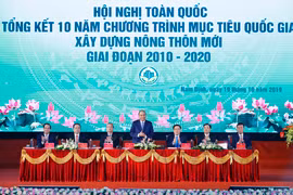 Thủ tướng Nguyễn Xuân Phúc phát biểu chỉ đạo tại hội nghị. (Ảnh: Thống Nhất/TTXVN)