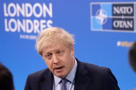 Thủ tướng Anh Boris Johnson. (Ảnh: AP)