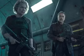 Cảnh trong phim "Terminator: Dark Fate". (Ảnh: Paramount)