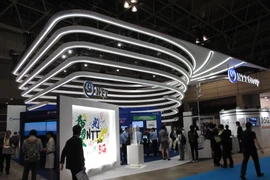 Một góc triển lãm CEATEC 2019. (Ảnh: Đào Thanh Tùng/TTXVN) 