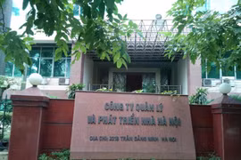 Trụ sở Công ty TNHH MTV Quản lý và Phát triển Nhà Hà Nội. (Ảnh: Tiền Phong)