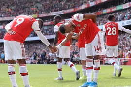 Aubameyang đã khởi đầu mùa giải mới tương đối thuận lợi. (Ảnh: PA) 