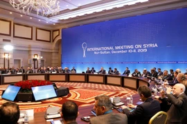 Cuộc thảo luận về Syria tại Kazakhstan. (Ảnh: Reuters)