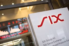 Trụ sở của tập đoàn SIX. (Ảnh: Bitcoin)