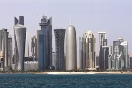 Nhiều nước Arab đã cắt quan hệ ngoại giao với Qatar. (Ảnh: EPA)