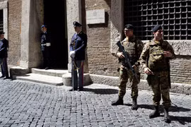 Cơ quan chống mafia của cảnh sát Italy. (Ảnh: AFP/Getty)