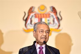 Cựu Thủ tướng Malaysia Mahathir Mohamad. (Ảnh: THX/TTXVN)