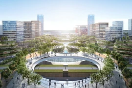 Khu trụ sở làm việc các bộ ngành Trung ương tại khu vực Tây Hồ Tây được định hướng trở thành “trục xanh” và trung tâm hành chính cấp quốc gia mới, giảm tải cho khu vực nội đô hiện tại theo Quy hoạch Hà Nội tầm nhìn 2030-2050. (Nguồn: bnews.vn)