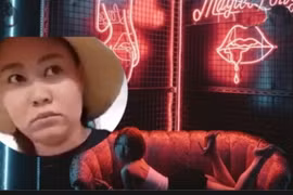 Hình ảnh Lê Thị Hiền cùng quán bar dùng chiêu "gí bill" để cướp tài sản của khách.