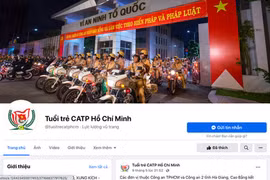Trang Tuổi trẻ Công an TPHCM của Đoàn Thanh niên Công an TPHCM. (Nguồn: sggp.org.vn)