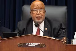 Chủ tịch Ủy ban An ninh nội địa Hạ viện Mỹ Bennie Thompson. (Ảnh: AFP/TTXVN)