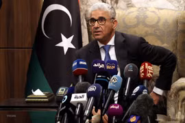 Thủ tướng lâm thời được Quốc hội Libya phê chuẩn, ông Fathi Bashagha. (Ảnh: AFP/TTXVN)