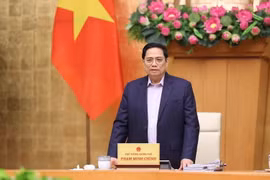 Trong ảnh: Thủ tướng Phạm Minh Chính chủ trì phiên họp. Ảnh: Dương Giang-TTXVN