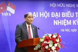 Đại sứ Đặc mệnh toàn quyền Cộng hòa Singapore tại Việt Nam Jaya Ratnam. (Ảnh:TTXVN)