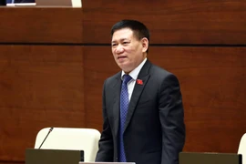 Bộ trưởng Bộ Tài chính Hồ Đức Phớc. (Ảnh: Phạm Kiên/TTXVN)