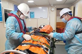 Khánh Hòa: Cứu nạn kịp thời thủy thủ tàu nước ngoài bị đau ngực dữ dội
