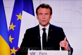 Tổng thống Pháp Emmanuel Macron. (Ảnh: AFP/TTXVN)