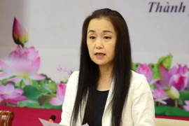 Bà Naomi Kitahara, Trưởng Đại diện Quỹ Dân số Liên hợp quốc tại Việt Nam. (Ảnh: Quốc Dũng/TTXVN)