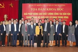 Nâng cao chất lượng công tác dân vận trong Đảng bộ Khối các cơ quan TW