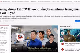 Báo VietnamPlus đang đẩy mạnh sản xuất nội dung podcast. (Ảnh chụp màn hình)